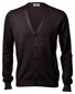 Gran Sasso Vintage Délavé Extrafine Merino Vest Bruin
