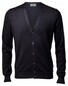 Gran Sasso Vintage Délavé Extrafine Merino Vest Charcoal