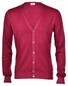 Gran Sasso Vintage Délavé Extrafine Merino Vest Cherry