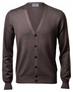 Gran Sasso Vintage Délavé Extrafine Merino Vest Hazel