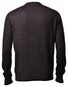 Gran Sasso Vintage Délavé Merino Ronde Hals Trui Bruin