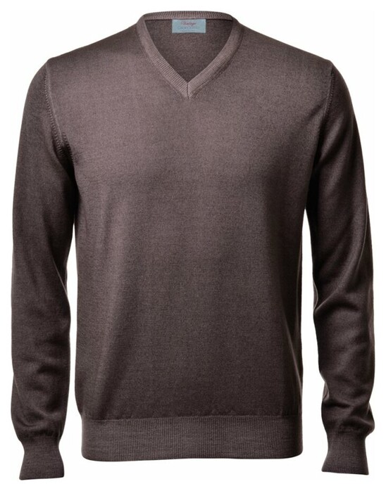 Gran Sasso Vintage Délavé Merino V-Neck Trui Hazel
