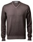 Gran Sasso Vintage Délavé Merino V-Neck Trui Hazel