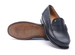 Greve Mocassin Kansas Schoenen Blauw