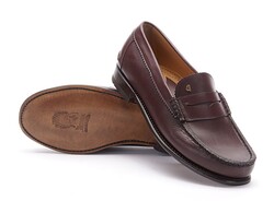 Greve Mocassin Kansas Schoenen Bordeaux