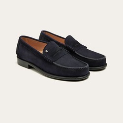 Greve Mocassin Kansas Shoes Night Blue