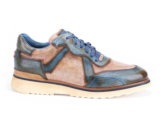 Greve Olympic Sneaker Shoes Blue Sky Colino | Jan Rozing Men's Fashion