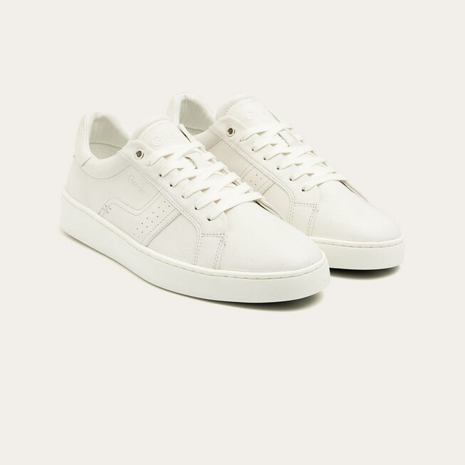 Greve Sneaker Wave Grain Leather Schoenen White Grain
