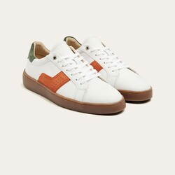 Greve Sneaker Wave Rich Details Schoenen Wit-Rood