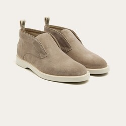 Greve Vito Chelsea Suede Shoes Roccia Dark Suede