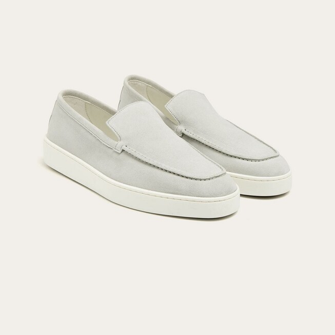 Greve Wave Instapper Suède Schoenen Loden Suede