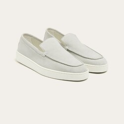 Greve Wave Loafer Suede Shoes Loden Suede