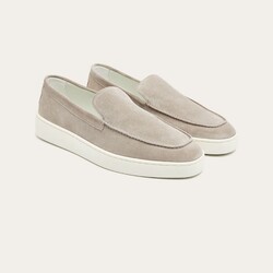 Greve Wave Loafer Suede Shoes Roccia Suede