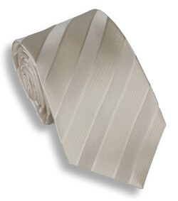 Hemley Champagne Stripe Stropdas Ivoor