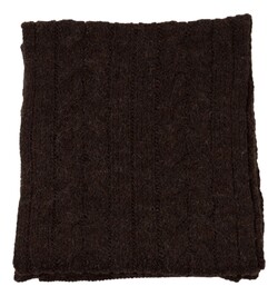 Hemley Cozy Cable Scarf Brown