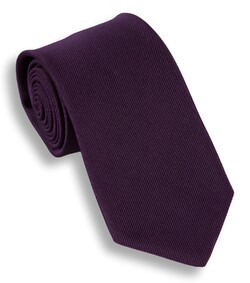 Hemley Deep Purple Silk Tie Dark Purple