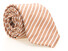 Hemley Diagonal Shine Silk Stropdas Licht Cognac