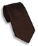 Hemley Fine Structure Silk Luxury Stropdas Donker Bruin