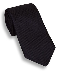Hemley Fine Structure Silk Luxury Stropdas Navy