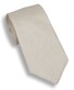 Hemley Fine Structure Silk Luxury Stropdas Offwhite