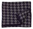 Hemley Houndstooth Prestige Scarf Blue