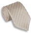 Hemley Ivory Satin Stripe Stropdas Ivoor