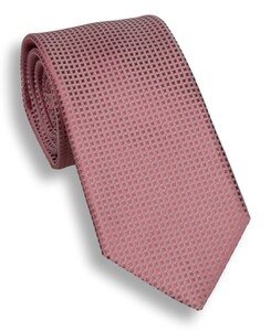 Hemley Micro Check Stropdas Dusty Pink