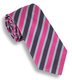 Hemley Midnight Blush Tie Blue-Pink