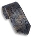 Hemley Midnight Royale Paisley Stropdas Midnight Blue