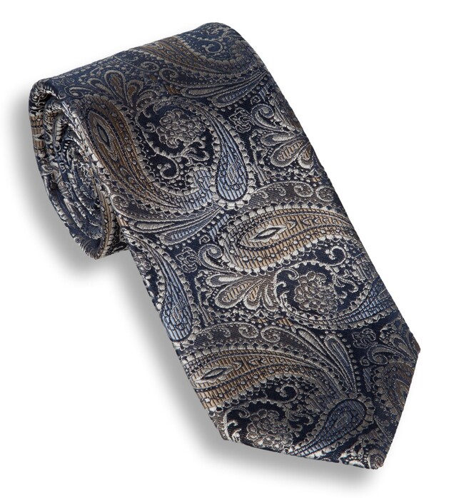 Hemley Midnight Royale Paisley Tie Midnight Blue