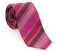 Hemley Multitexture Diagonal Silk-Cotton Stropdas Bordeaux Melange