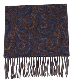 Hemley Paisley Elegance Scarf Brown