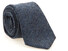 Hemley Rough Melange Wool Stropdas Donker Blauw