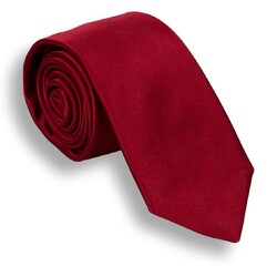 Hemley Satin Silk Stropdas Rood
