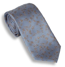 Hemley Sky Garden Tie Light Blue