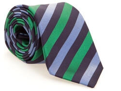 Hemley Smooth Diagonal Silk Stropdas Multicolor