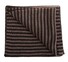Hemley Smooth Striped Sjaal Midden Bruin