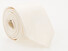 Hemley Smooth Uni Silk Stropdas Ecru