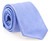 Hemley Smooth Uni Silk Stropdas Midden Blauw