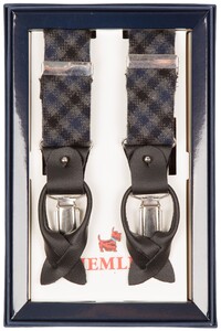 Hemley The Shelby Suspenders Bretels Antraciet