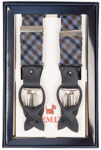 Hemley The Shelby Suspenders Bretels Licht Blauw