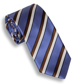 Hemley Urban Riviera Stripe Tie Blue