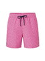 Hiltl Beach Abstract Lightweight Quick Dry Swim Short Berry-White