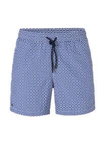 Hiltl Beach Abstract Lightweight Quick Dry Swim Short Blauw-Wit