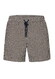 Hiltl Beach Abstract Lightweight Quick Dry Swim Short Brown-White