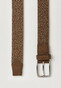 Hiltl Braided Solid Color Belt Brown