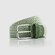 Hiltl Braided Solid Color Riem Groen