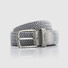 Hiltl Braided Solid Color Riem Licht Grijs