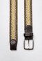 Hiltl Braided Stripe Riem Beige