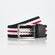 Hiltl Braided Stripe Riem Navy-Rood